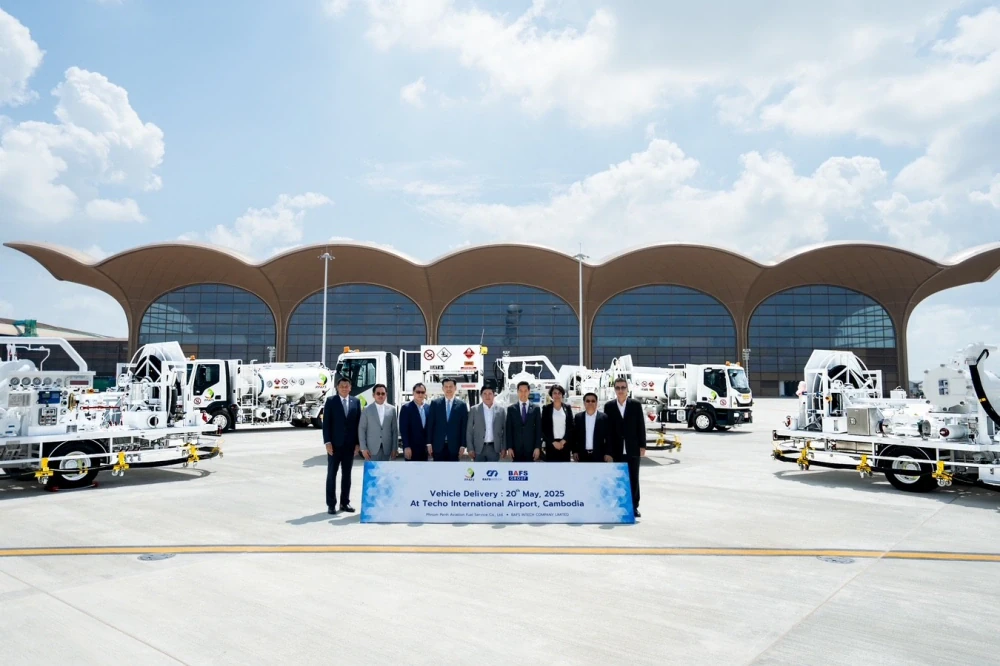 BAFS expands into Southeast Asia with delivery of Thai-engineered aircraft refueling vehicles for Cambodia’s new international airport, set to launch mid-year